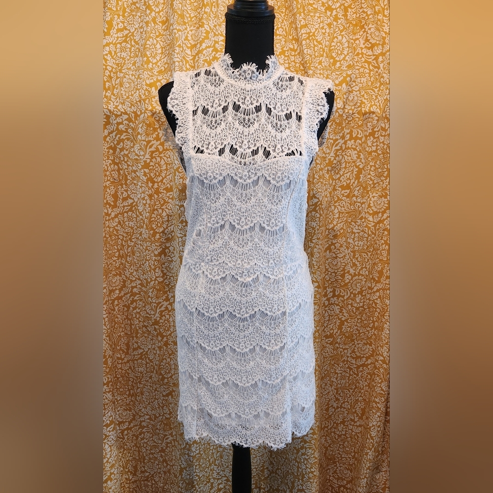 **💥4 for $50** Free People White Dress. Sz Med. NWT